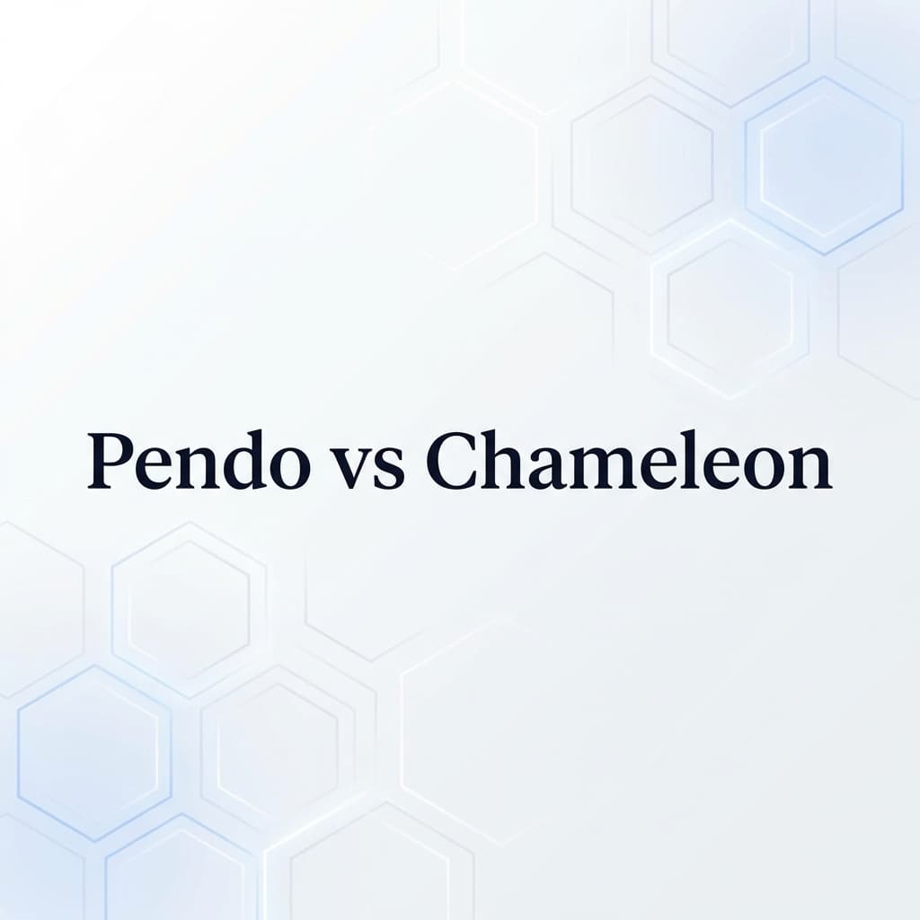 Pendo vs Chameleon: The $40K Platform Premium Question